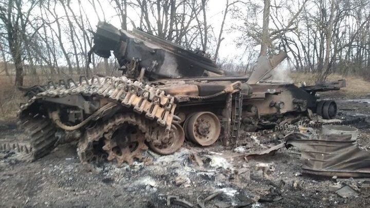 Восемь танков, девять броневиков, четыре миномета: потери рашистских захватчиков в Запорожской области за 18 апреля