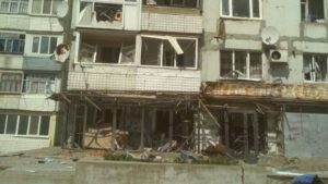 Військові показали відео масштабів руйнувань від ворожого обстрілу в Оріхові