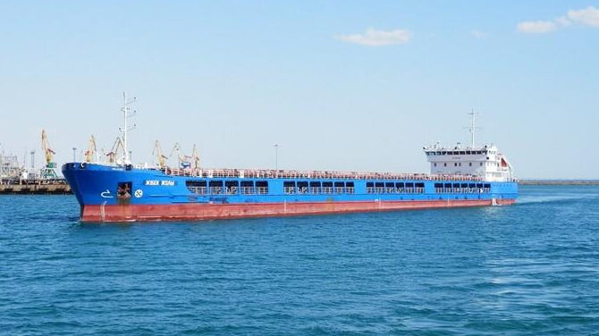 Турция отпустила российский корабль с краденым зерном из Бердянска