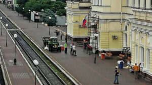 Окупанти не змогли запустити поїзд із Мелітополя до Криму 