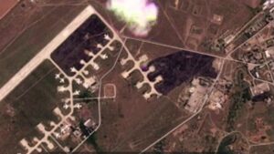 У мережі показали наслідки ударів ЗСУ по аеродрому в Мелітополі, де була розташована військова база окупантів