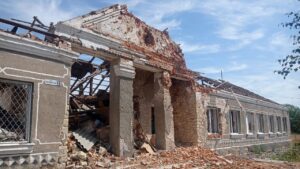 Под Запорожьем рашистские оккупанты разрушили еще одну школу, – ФОТО