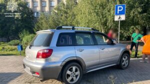 Перепутала педали: в Запорожье водительница сбила на парковке пешеходов, - ФОТО