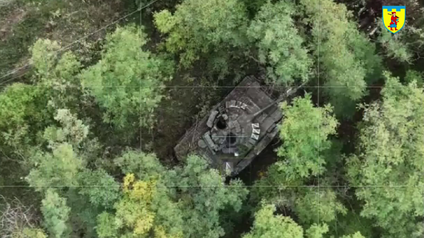 На Запорізькому напрямку тероборона знищила російський танк, – ВІДЕО 