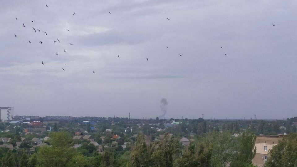 В Мелитополе на аэродроме произошел мощный взрыв, – ВИДЕО