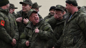 На Запоріжжя прибули російські мобілізовані, яким не вистачило військового одягу