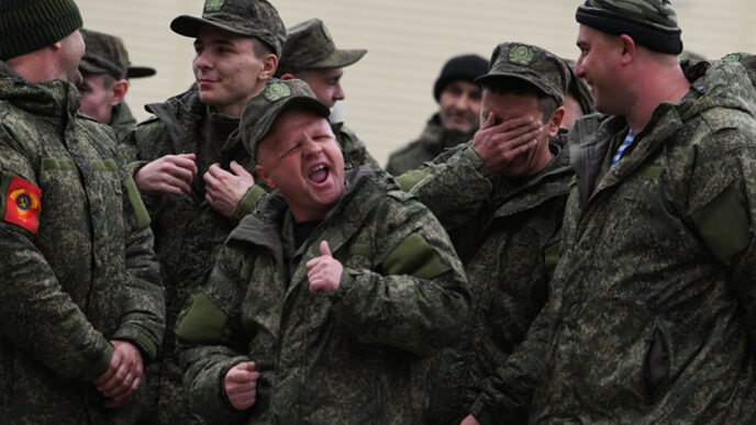 На Запоріжжя прибули російські мобілізовані, яким не вистачило військового одягу