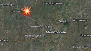 Під Мелітополем ЗСУ знищили військову російську базу