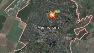 В Мелитополе произошел взрыв возле штаба  оккупантов