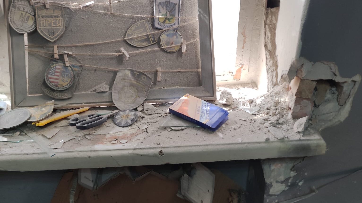 В Запорожье в офисе общественной организации взорвался трофейный боеприпас: пострадал человек