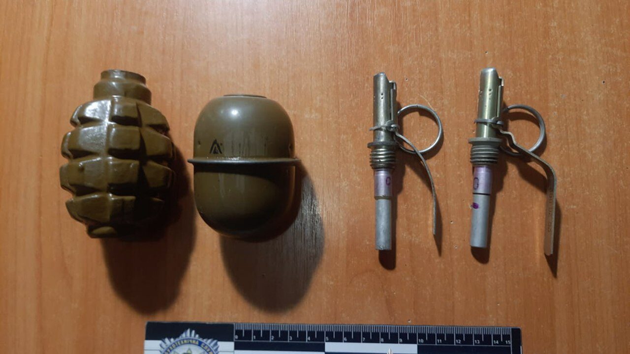 Дві бойові гранати за 1000 грн: у Запорізькій області чоловік продавав боєприпаси