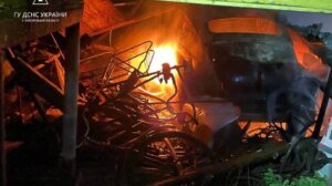 У Запорізькій області виникла пожежа через ворожі обстріли, — ФОТО