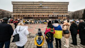 «Не молчи! Плен убивает!»: на запорожском майдане Героев прошла акция в поддержку военнопленных, — ФОТО