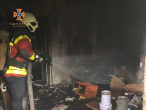 У Запоріжжі під час пожежі у будинку врятували двох людей, — ФОТО
