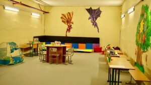 В запорожском коллегиуме отремонтировали укрытие: родители готовы выводить детей на смешанную форму обучения, — ФОТО