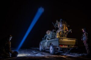 Ночью над Запорожьем сбили разведывательный беспилотник и два дрона-камикадзе