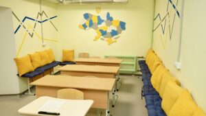 Позволяет перейти на смешанный формат обучения: в запорожской гимназии отремонтировали укрытие, — ФОТО, ВИДЕО