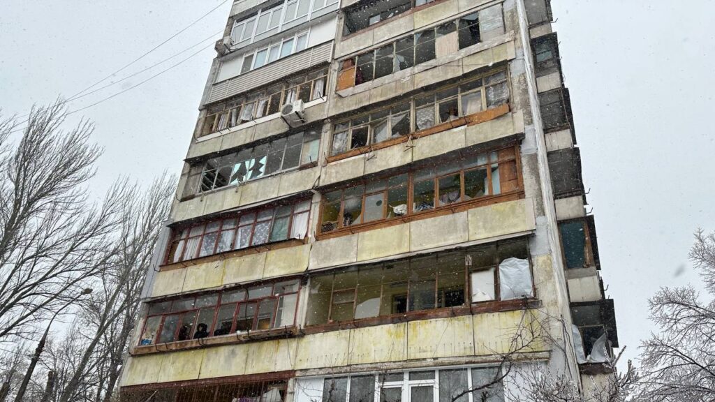 Стало известно, сколько всего поврежденных в результате вражеских обстрелов домов в Запорожье