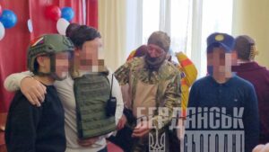 В Запорізькій області представники «народного ополчения» провели агітацію у школі 
