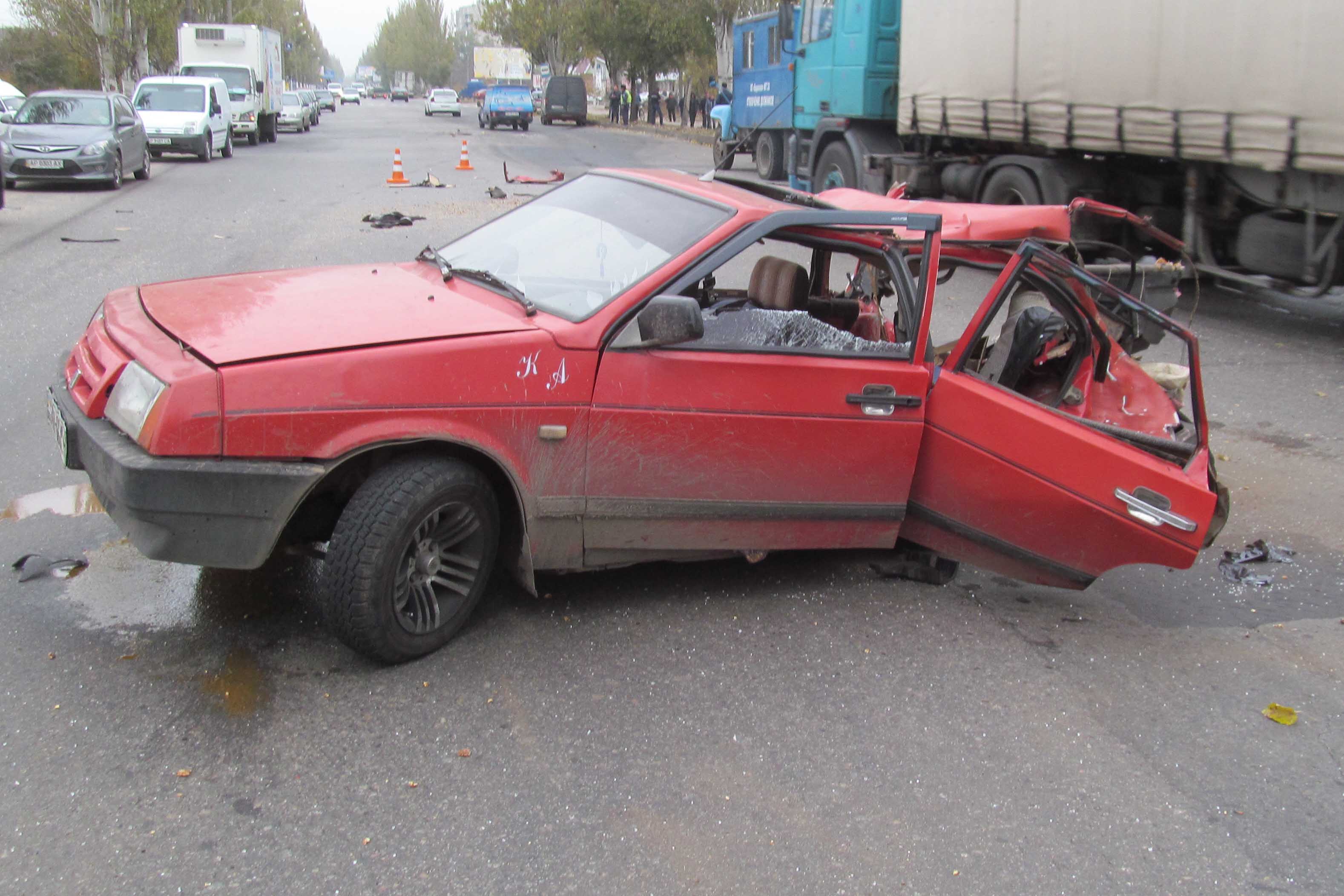 В ДТП в Запорожской области пострадали 5 человек, среди них ребенок