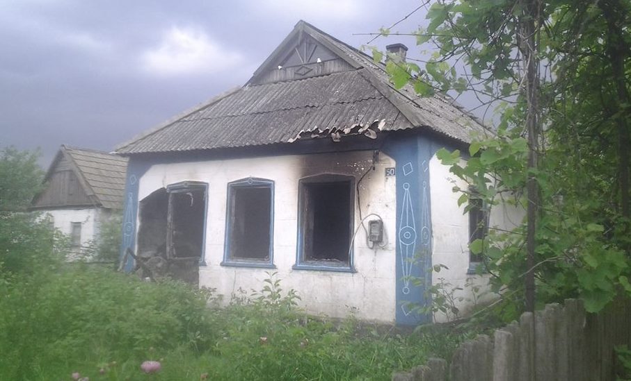 В Запорожской области сгорел частный дом - огонь забрал две жизни (ФОТО)