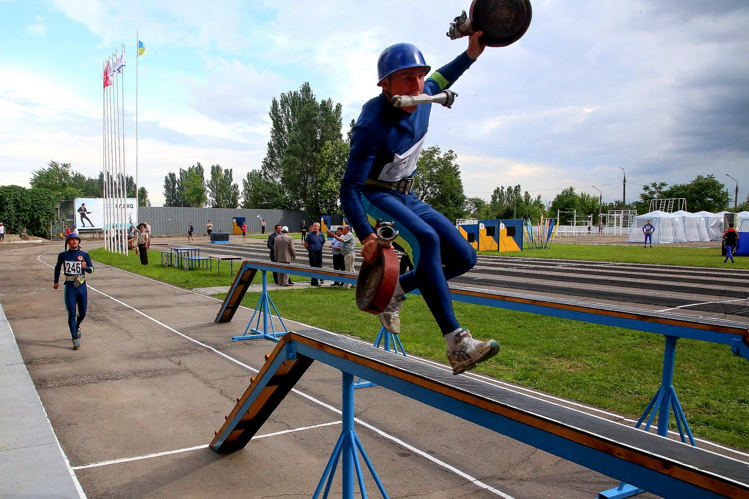 Чемпионат Украины по пожарно-прикладному спорту в фотографиях