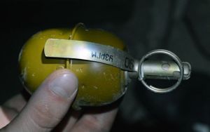В Запорожской области военный разъезжал в пассажирском автобусе с гранатой