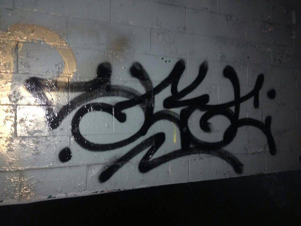 В Запорожье задержали граффитчиков