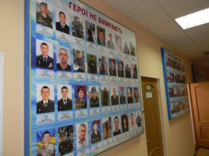В Запорожье открыли стенды в память о погибших воинах АТО - ФОТО