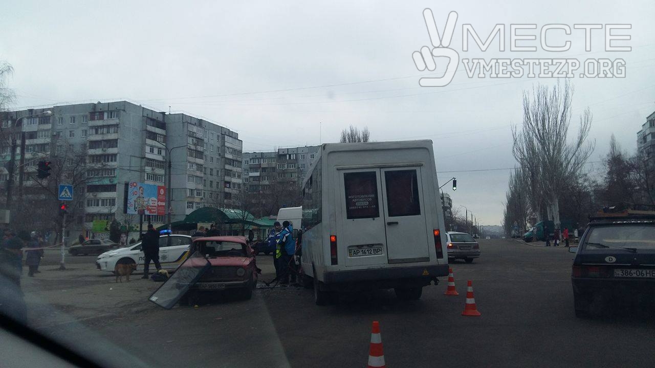 Стали известны подробности ДТП с маршруткой в Хортицком районе