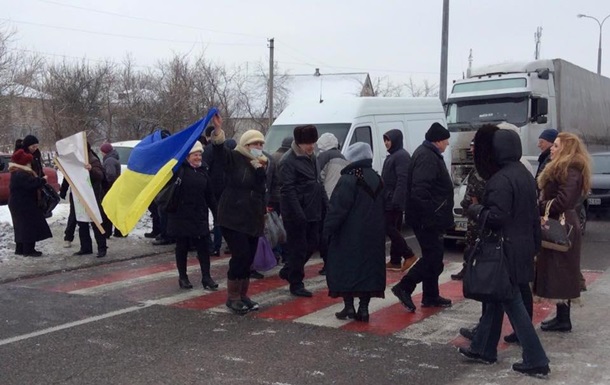 В Запорожской области в знак протеста снова перекроют трассу