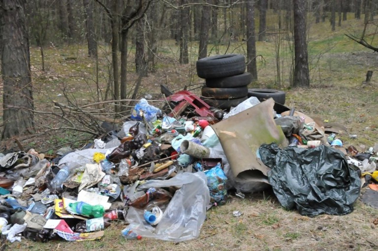 В Запорожье ликвидируют стихийные свалки