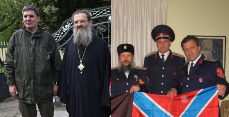 Запорожский митрополит съездил в Сербию, где засветился на встрече с фанатами Путина