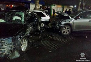 Появилось видео момента масштабного ДТП с пострадавшими в области - ВИДЕО
