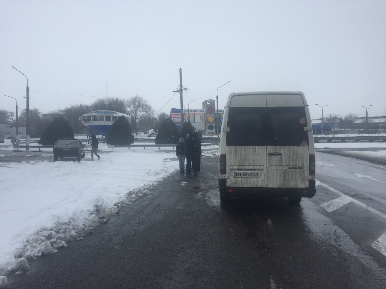 В Запорожской области водитель маршрутки возил пассажиров без разрешительных документов - ФОТО