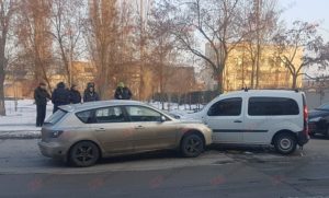 В Запорожской области лоб в лоб столкнулись две иномарки - ФОТО