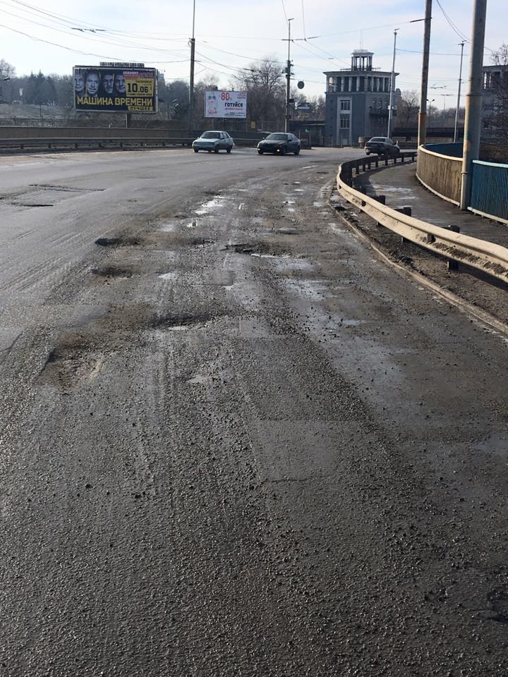 С завтрашнего дня в Запорожье стартует ремонт дороги на плотине ДнепроГЭСа