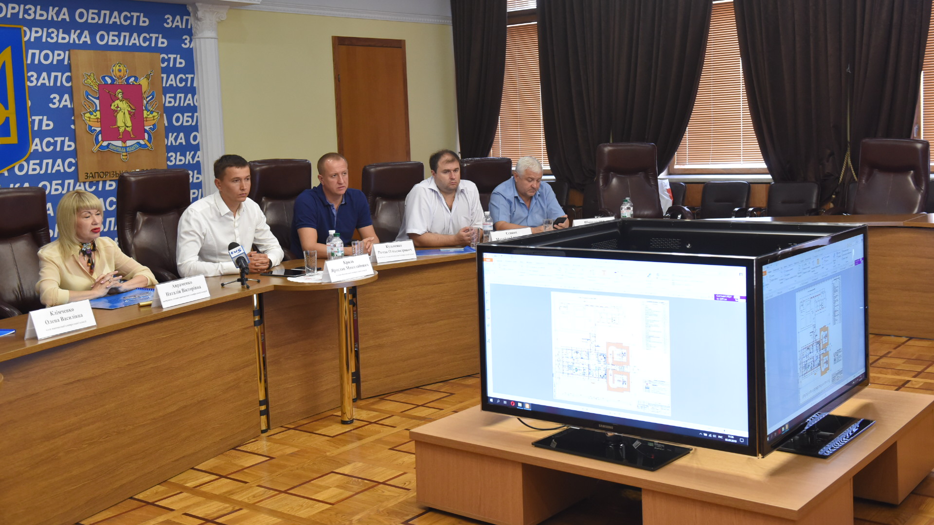 В областном совете презентовали эскизный проект нового корпуса онкодиспансера - ФОТО