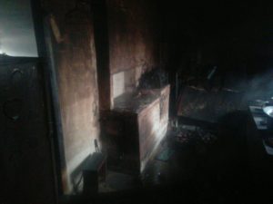 В Запорожской области сгорел дачный дом - ФОТО