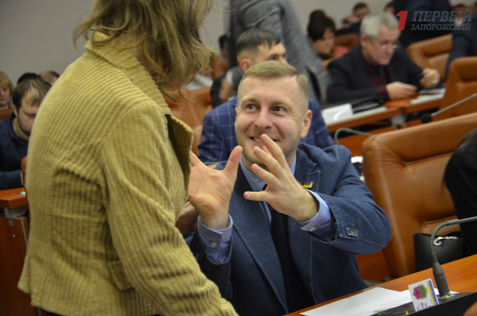 Сессия Запорожского городского совета в лицах - ФОТО