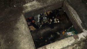 В Запорожской области во время пожара в теплотрассе спасли двоих бездомных