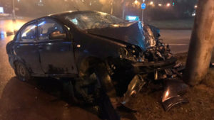 В Запоріжжі автівка 