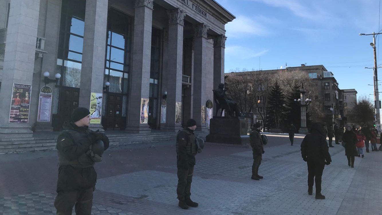 У Запоріжжі 