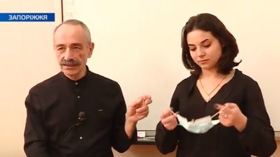 Боротьба з коронавірусом: запорізький винахідник запропонував свої варіанти запобігання інфекції, — ВІДЕО