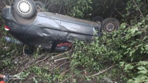 В Запорожской области авто вылетело в кювет, – ФОТО