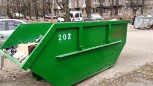 В Олександрівському районі Запоріжжя встановили контейнери для великогабаритних відходів