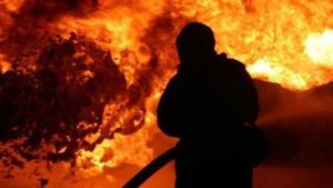 В Запорожской области в пожаре травмировался мужчина