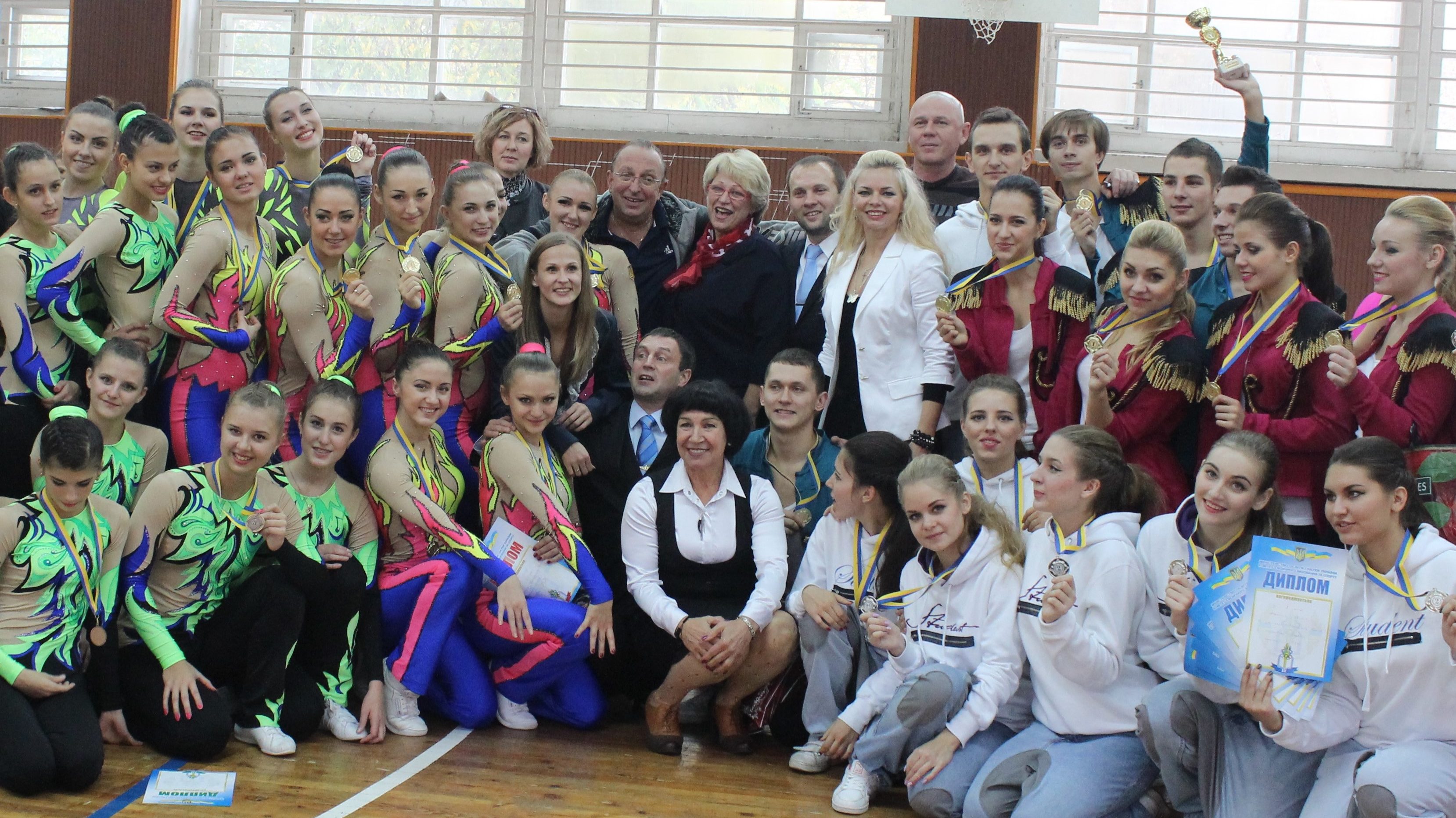 В Запорожье прошел Чемпионат Украины по спортивной аэробике среди высших учебных заведений