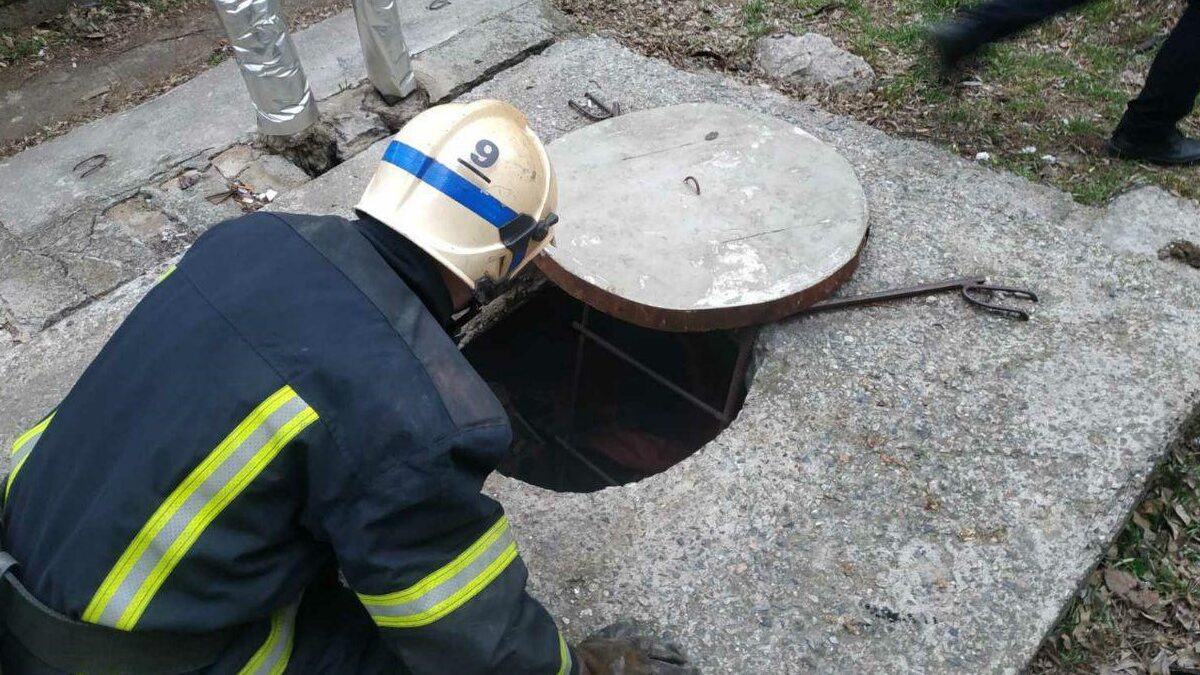 В Запорожской области пожарные спасли бездомного из горящей теплотрассы, – ФОТО