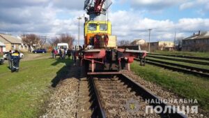 В Запорожской области на железнодорожной колеи произошла смертельная авария